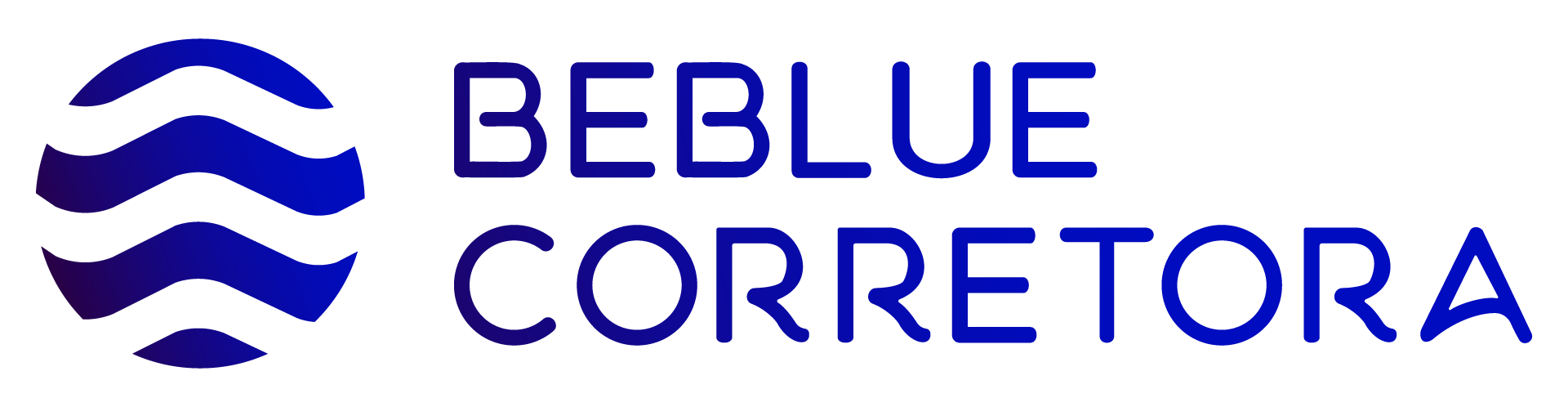 Logo Beblue Corretora